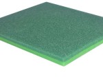 Double Decker Foam Medium (7mm) Green & Rhyac Green