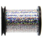 1/32 inch Holographic Tinsel Silver