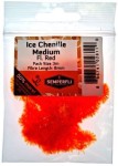 Ice Chenille 8mm Medium Fl Red