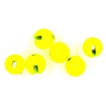 Tungsten Slotted Beads 3.3mm (1/8 inch) Fl Yellow