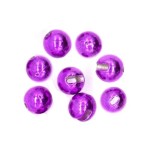 Tungsten Slotted Beads 3.3mm (1/8 inch) Purple