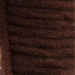 Worm Chenille Chocolate Brown