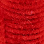 Worm Chenille Fluoro Red