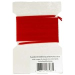 Suede Chenille Red / Scarlet