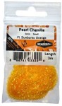 Pearl Chenille 3mm Fl Sunburst Orange