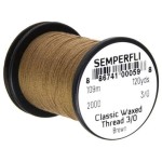 Classic Waxed Thread 3/0 120 Yards Brown