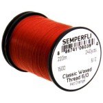 Classic Waxed Thread 6/0 240 Yards Hot Orange