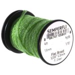 Flat Braid 1.5mm 1/16 inch Fl. Green