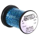 Flat Braid 1.5mm 1/16 inch Holo Glacier Blue