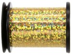 1/32 inch Holographic Tinsel Gold