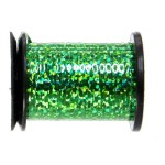 1/32 inch Holographic Green Tinsel