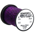 Micro Glint Nymph Tinsel Purple