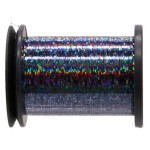 1/69'' Holographic Black Sparkle Tinsel