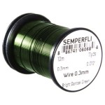 Wire 0.3mm Bright Damsel Green