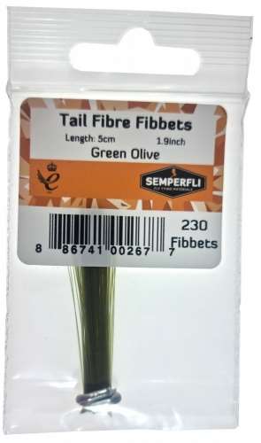 Tail Fibre Fibbets Green Olive
