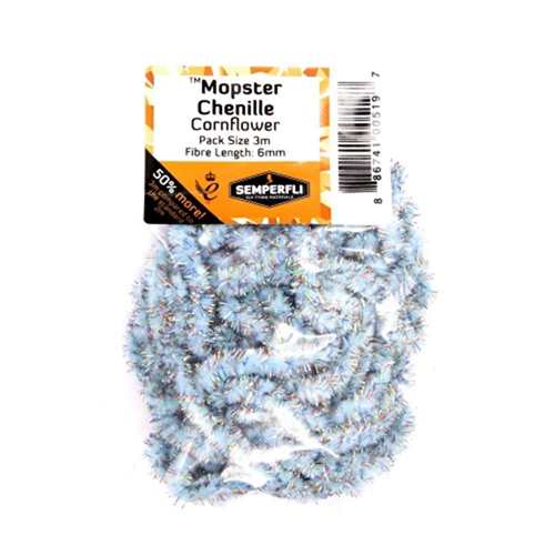 Mopster Mop Chenille 6mm Cornflower