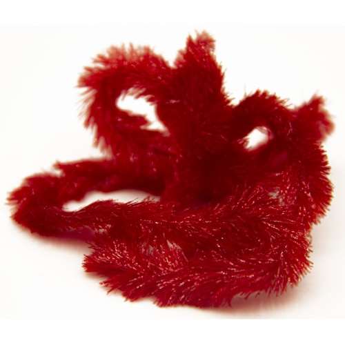 15mm Solid Chenille Red