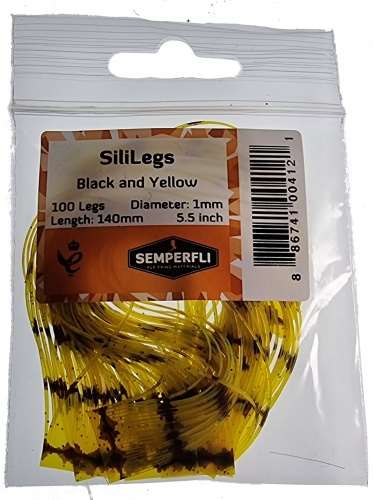 SiliLegs Black & Yellow
