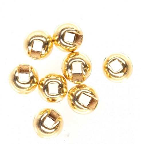 Tungsten Slotted Beads 1.5mm (1/16 inch) Gold