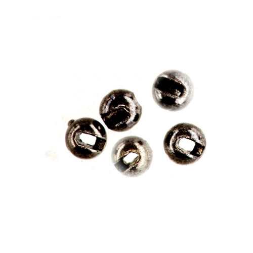 Tungsten Slotted Beads 2mm (5/64 inch) Black Nickel