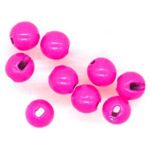 Tungsten Slotted Beads 2.3mm (3/32 inch) Fl Pink