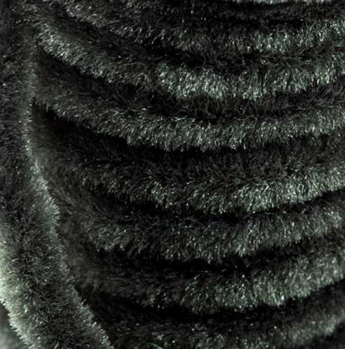 Worm Chenille Dark Gray