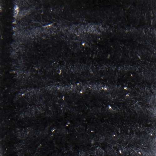 Sparkle Worm Chenille Black