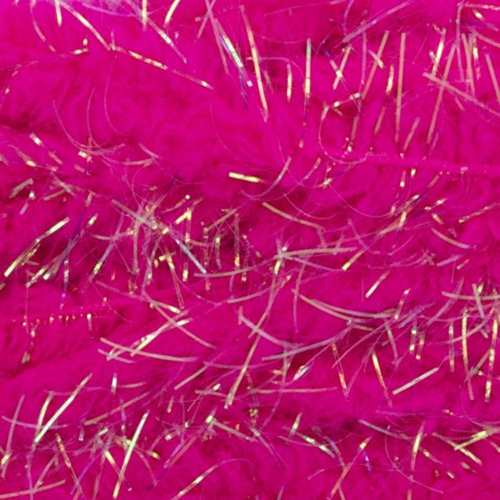 Guard Hair Chenille Fl. Dark Pink