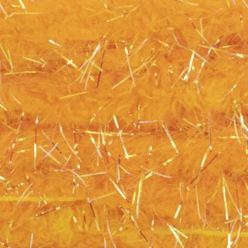 Guard Hair Chenille SF5450 Fluoro Orange Sunburst