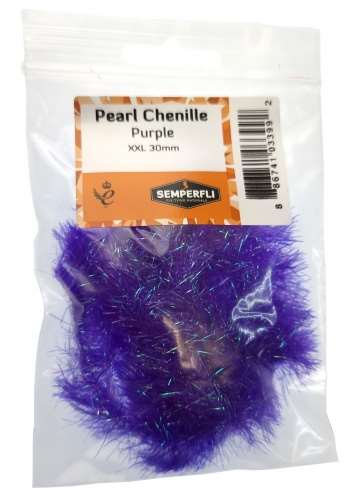 Pearl Chenille 30mm XXL Purple