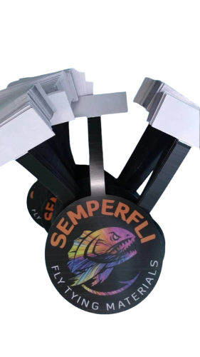 Semperfli Promotional Shelf Wobbler Sticker 8cm