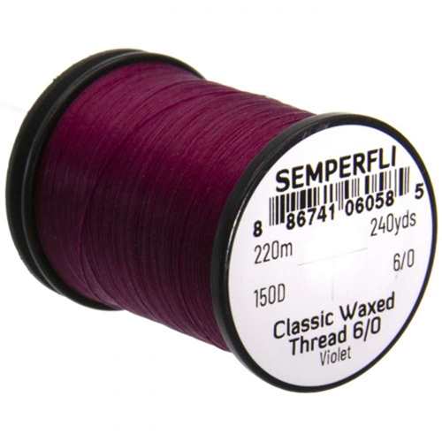 Classic Waxed Thread 6/0 240 Yards Violet