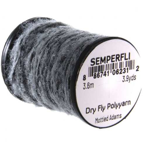 Dry Fly Polyyarn Mottled Adams