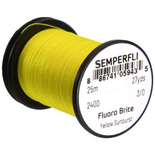 Fluoro Brite Yellow Sunburst