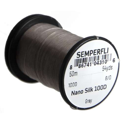 Nano Silk 100 Denier Predator 6/0 Gray