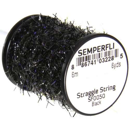 Straggle String Micro Chenille SF0050 Black