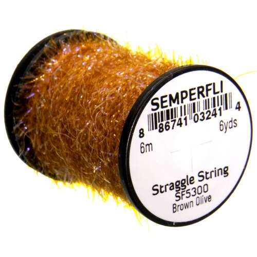 Straggle String Micro Chenille SF5300 Brown Olive