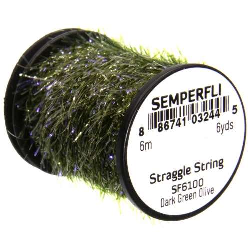 Straggle String Micro Chenille SF6100 Dark Green Olive