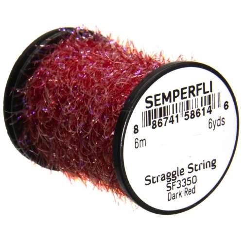 Straggle String Micro Chenille SF3350 Dark Red