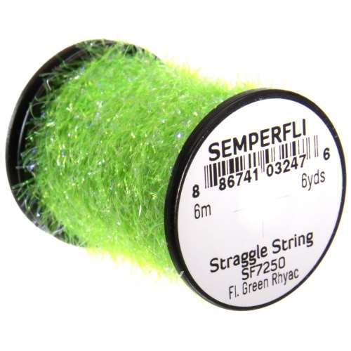 Straggle String Micro Chenille SF7250 Fluoro Green Rhyacophilla