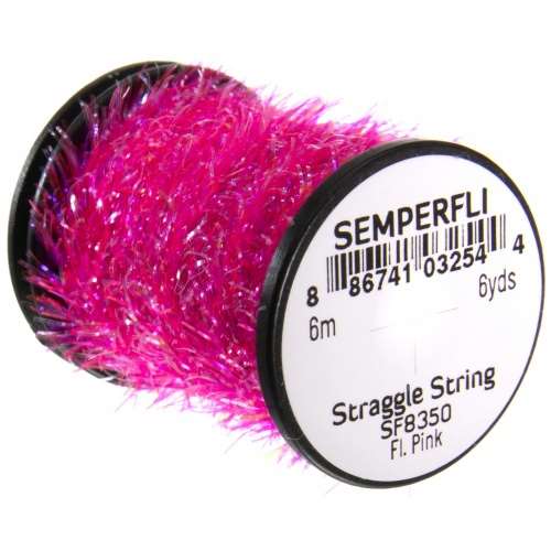 Straggle String Micro Chenille SF8350 Fluoro Pink