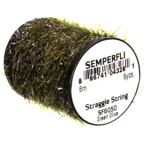 Straggle String Micro Chenille SF6050 Green Olive