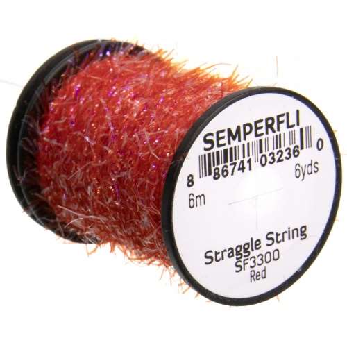 Straggle String Red