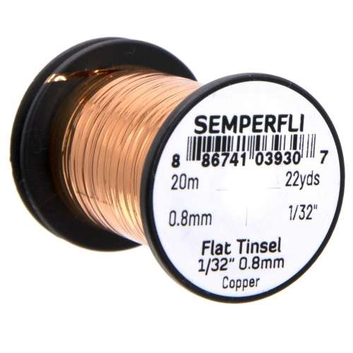 Spool 1/32'' Copper Mirror Tinsel