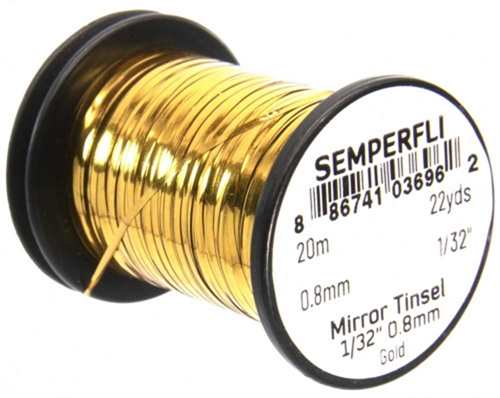 1/32'' Gold Mirror Tinsel