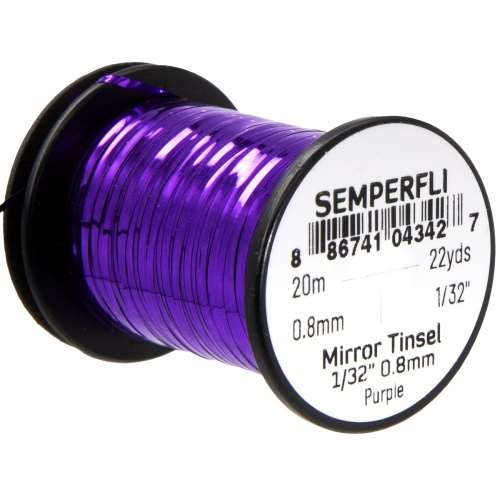 Spool 1/32'' Holographic Tinsel Purple