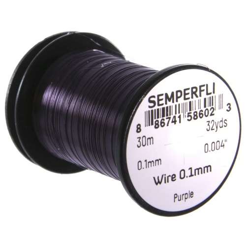 Wire 0.1mm Purple