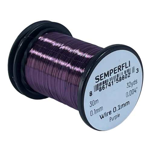 Wire 0.1mm Purple