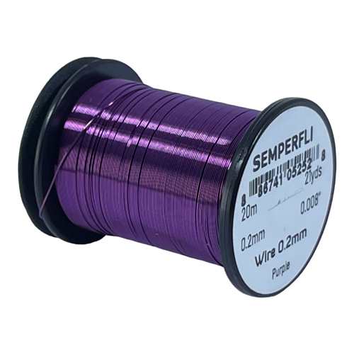 Wire 0.2mm Purple