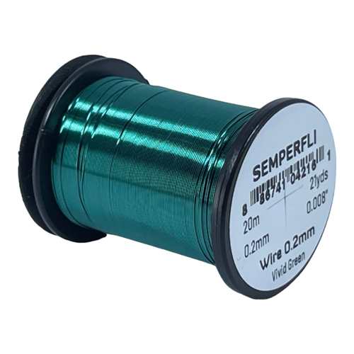 Wire 0.2mm Vivid Green